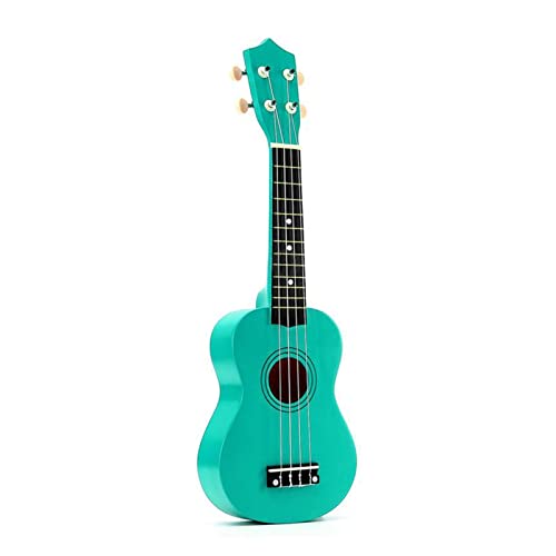 Ukulele 6 Farben 21 Zoll Ukulele Klassische Gitarre Acoustic Ukulele Sopraner Musikinstrumente Ukulele Konzert Mini Gitarren Gitarre (Color : 2, Size : 21 inches) Cover