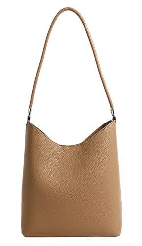 Women's Shoulder Tote Bag Bucket Shoulder Purse Convertible Crossbody Work Bag for Commuting Handbag