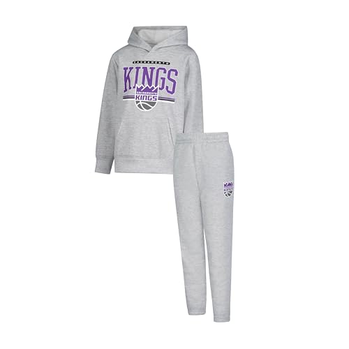 Image of Ultra Game Youth NBA Official Super Soft Hoodie Sweatshirt and Sweatpants Joggers Set