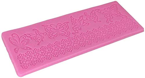 Stampa In Silicone Per Torte, Motivo Foglia, 58x38 Cm, Per Pasta Di Zucchero E Cioccolato