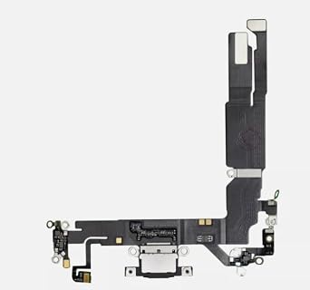Replacement Flex Cable Charge Port for iPhone 16 6.1 inch Black