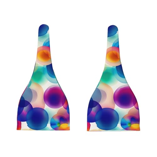 Baby Beanie So Many Bubbles Knotted Hat - Soft, Warm, Comfortable, Headwear for Newborns, 0-6 Months Black3