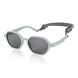 BTHRORO Occhiali da Sole Neonato Polarizzati Flessibile Occhiali da Sole UV400 Protezione per Bambino e Bambina 6 Mesi a 3 Anni
