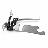 Perfect assistive device for those who have an insufficient grip or lack of hands strength. You just simply turn the knob, then cut the sturdiest can in just a few seconds.