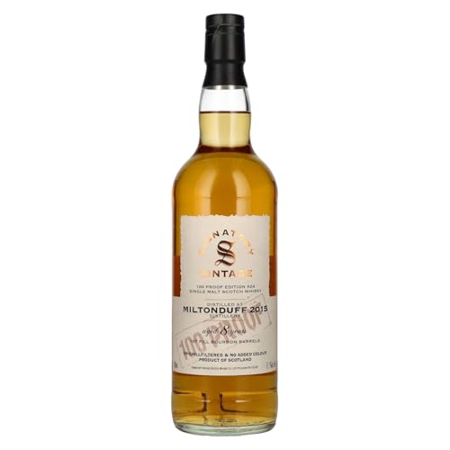Signatory Vintage MILTONDUFF 8 Years Old 100 Proof Edition #24 Single Malt 2015 57,1% Vol. 0,7l