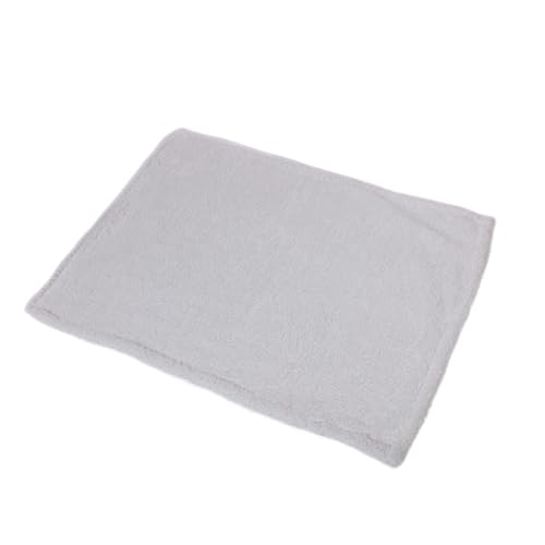 Danish Design Essentials Fur Dog Blanket Silver 75x100cm - Reversible Soft & Machine Washable Blanket for Dogs - Image 4