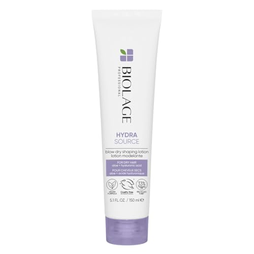 Biolage, Lotion Crème Pré-Brushing, Tous Types de Cheveux, Hydrate & Protège de la Chaleur, Idéal pour le Pré-Brushing, Formule Végane, 150 ml