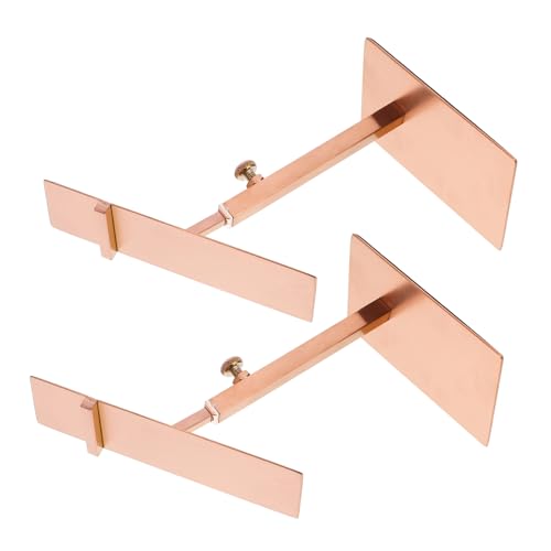 IMIKEYA Adjustable Height Shoe Display Metal Stand Retail Shop Shoe Stand Strong Bearing Capacity