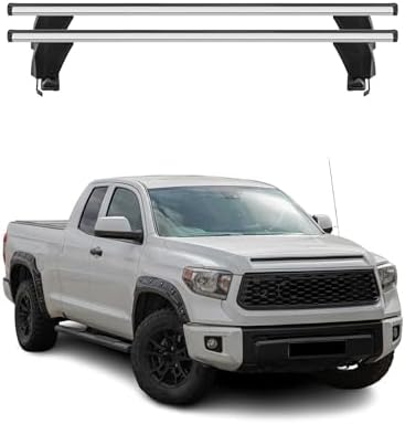 OMAC Roof Rack Cross Bars for Toyota Tundra 2007-2021 Lockable 11...