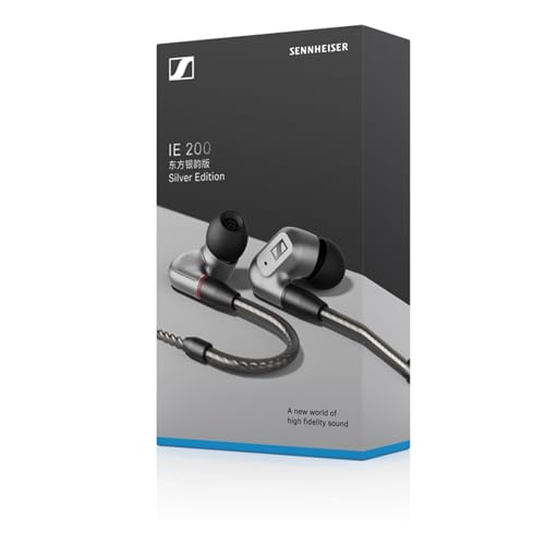 Miniatura 10 de Sennheiser Ie 200 Auriculares Estéreo Audiófilos Con Cable : Auriculares Intraurales Con Cable Con Sonido Nítido Superior De Alta Fidelidad, Voz Realista Y Graves Impactantes - Plata