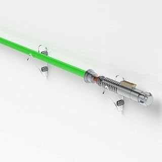 LEILIN lightsaber wall mount for wall Acrylic display lightsaber stand wall mounted sword stand display lightsaber lightsaber storage exhibition wall mounted lightsaber stand,metal Install parts