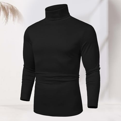 Slim Fit Turtleneck Sweater - Lightweight Knit Pullover, Casual Comfort