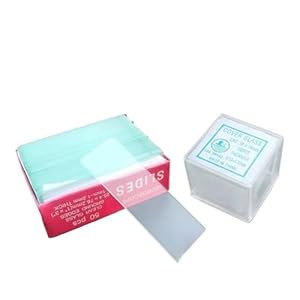 ZGHSWM 1 Satz Mikroskop-Objektträger & Deckgläser