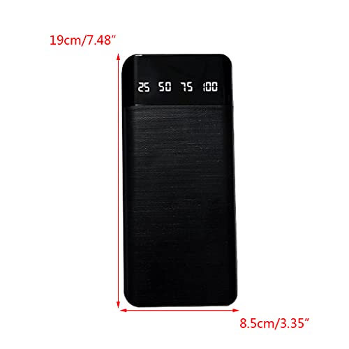 Power Bank Shell LCD-scherm 14x18650/18700/20700/21700 Opladerdoos Afneembare batterijhouder - PLMN - Afbeelding 3