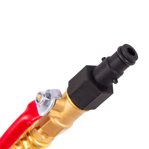 Image of PWC Wave Runner /Sport Jet Boat Flush Fitting Kit Red Compatiable For Yamaha | Flush Hose Fitting Kit for Yamaha,,LX VX VXR FXHO VX110 VX Deluxe FX Cruiser Jet Ski (Jet Boat Flush Fitting Kit-Black)