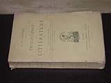  Philosophie et littérature lemerre 1894