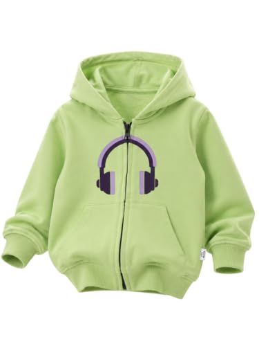 Image of The Mom Store Winter Jackets for Kids | Cute Sweatshirt and Cool Hoodies for Baby Boy and Baby Girls | with Zippers | Hoodie Cap