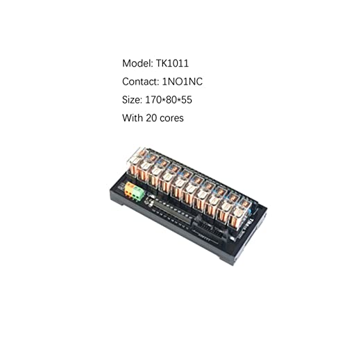Module relais 12V anti interférence pour protection sortie PLC 10 voies - 2
