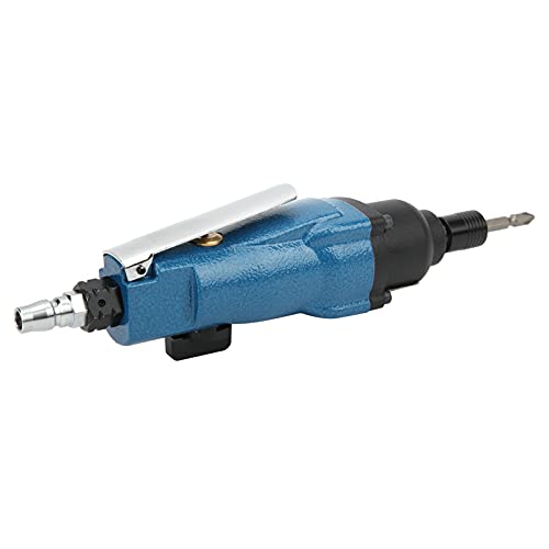 Domary Destornillador Neumático Herramienta Neumática de Alta Torsión para Placas de Circuitos Eléctricos y Reparaciones Electrodomésticos, Diseño Recto Acero Aleación, 1 Unidad