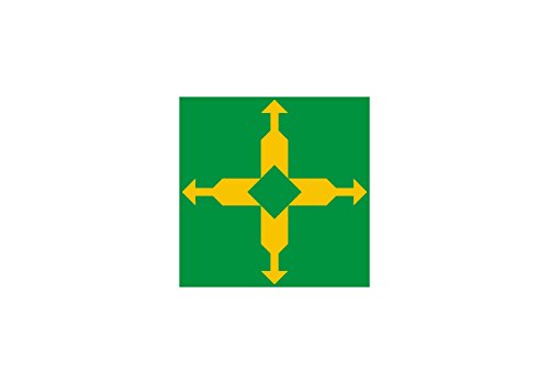Drapeau Medium District fédéral en tissu haut de gamme pour cérémonie - 2