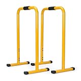 💪 Características técnicas: -Soporta hasta 150 kg de peso -Peso de cada barra: 4 kg -Altura máxima: 90 cm -Diámetro del tubo: 4 cm -Ancho: 61 cm.