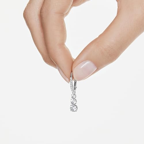 SWAROVSKI Women's Attract Trilogy Earrings & Necklace Crystal Jewelry Collection 6