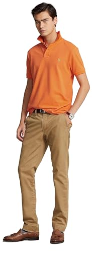 Image of Polo Ralph Lauren Men Custom Fit Mesh Polo Shirt