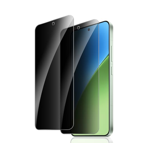 AYWLPP Protector Pantalla de Privacidad para Xiaomi 15 Pulgadas Accesorios, Anti Espía Cristal Vidrio Templado, Anti Spy Cristal Templado, Amigable para Funda, 3 Unidades