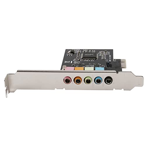 Carte son PCIe 5.1 PCI Surround 3D PC audio direct faible bracket