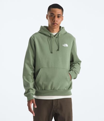 Image of THE NORTH FACE Men's Evolution Box NSE Hoodie | Sweatshirt With 2 Piece Hood, Adjustable Drawcord, Kangaroo Hand Pocket
