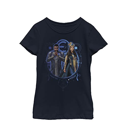 Marvel Eternals Phastos Ajak Duo Girl's Solid Crew Tee