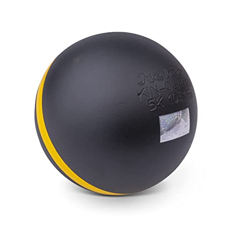 HAEST Nelco KIN-O-MAX Competition Shot - 5.00 kg - 105 mm - Steel Shot Put for Athletics - Balanced and Modern