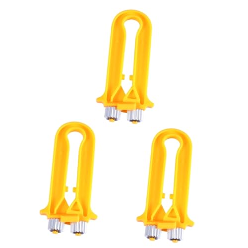 Hemobllo 3stücke Bienenhaltung Drahtspanner Crimpwerkzeug Orange Für Effektives Spannen Und Verkrampen Von Rahmen-draht in Bienenstöcken