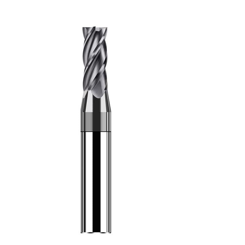 Fraise Carbure Tungstène HRC55 4 Cannelures – Tailles Décimales 3.1 à 4.9 Mm Pour CNC, Précision & Robustesse
