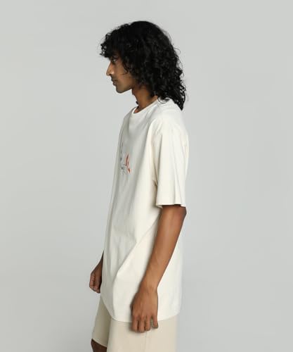 Image of Puma Unisex's Graphic Print Relaxed Fit T-Shirt