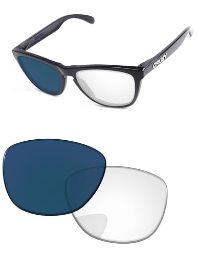 Image of Replacement Lenses for Oakley Frogskin OO9013 55mm Sunglass - Precision Fit, UV Block & Impact Resistant
