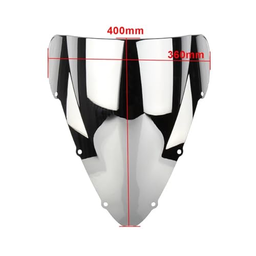Déflecteur pare-brise CBR 600 F4I double bulle en acrylique renforcé - 5