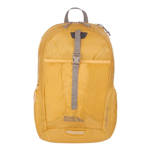 Image of Eddie Bauer Stowaway Packable Backpack | Travel | Outdoor | Lightweight | Foldable | Durable | Ripstop Polyester | 30L - Field Gold