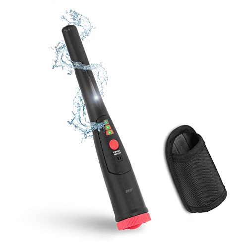 【Profondità di rilevamento: 8 cm per 50 cent】: secondo il test attuale, questo Pinpointer ha il miglior raggio di rilevamento su prodotti simili e la distanza di rilevamento di 50cent può raggiungere 8CM! ! Sonda sensibile a 360° per aiutarti a localizzare con precisione i metalli.