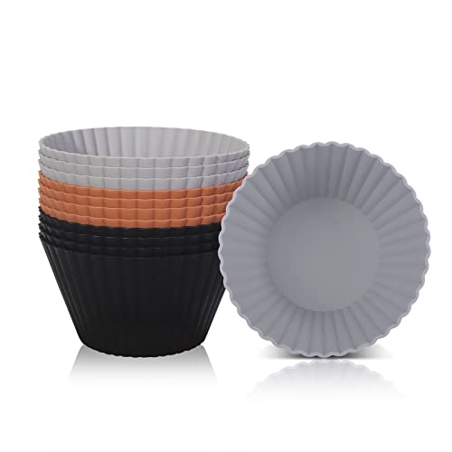 SUPER KITCHEN 9.2cm Duża silikonowa forma do muffinek na 12 szt.