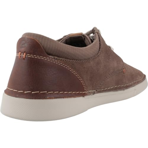 Image of Clarks Mens 26164641-taupe Boat Shoe