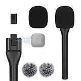 Bonnette anti-vent de haute qualité - Le mousse micro est fabriqué en éponge haute densité, réduisant les bruits de fond et les plosives, améliorant ainsi la qualité de l'enregistrement audio. Profitez d'un son clair et professionnel dans n'importe quel environnement. Le brise-vent n'a pas de logo, il ne distraira donc pas le public. Remarque : la bonnette peut sembler aplatie à la réception par l'emballage sous vide. Elle retrouvera sa forme après quelques jours ou en la trempant dans l'eau.
