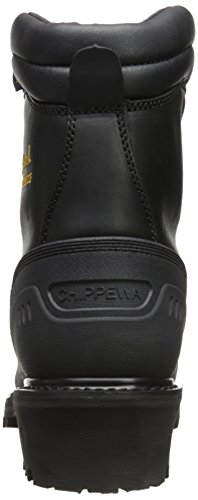 Chippewa Men's Black Oiled Waterproof Insulated Composition Rubber Toe Boot3