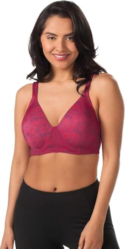 Image of Leading Lady, Brigitte Full Coverage, Underwire, Lightly Padded T-Shirt Bra, Side & Back Smoothing, Adjustable Straps,36A-54G