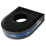 VIVO Pole Mounted Dual USB Hub with RGB Lighting, 2 USB-A Ports, Electronic Charging, Dynamic RGB Lighting, 8 Static Colors, Pole Cover, Fits Standard 35mm Poles, STAND-AC02U