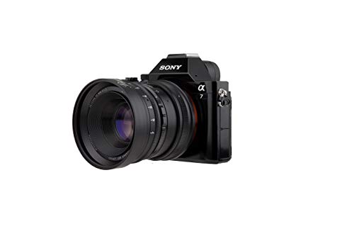 Image of Lomography Petzval 55mm f /1.7 MKII Bokeh Control Art Lens - Compatible with Sony E Mount - Mirrorless Camera - Aluminium Black