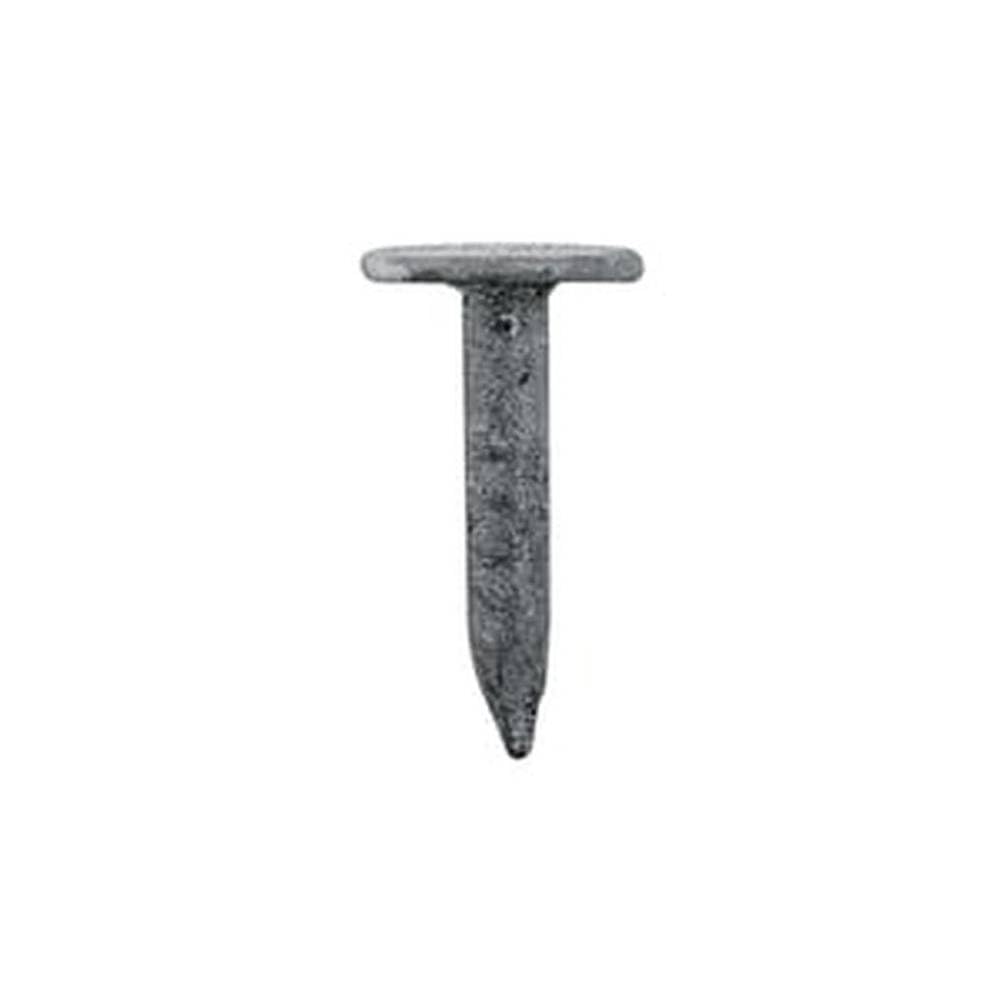 D-Work - Paraguas trenzado galvanizado con cabeza retraída y arandela marrón - 20 x 3,8 x 120 mm