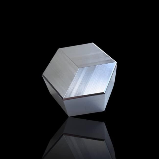 Hexagon Puzzle Box - Unique Luxury Metal Puzzle by Wil Strijbos, Streetwise Puzzles
