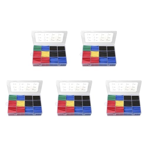 Hlxnyami 2800Pcs Tubo TermocontraíBle Aislamiento Tubo RetráCtil Coche Cable Eléctrico Surtido