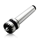 Yunnergo Wood Lathe Drive Center MT2 with 1 inch Crown Wood Lathe Turning Tool
